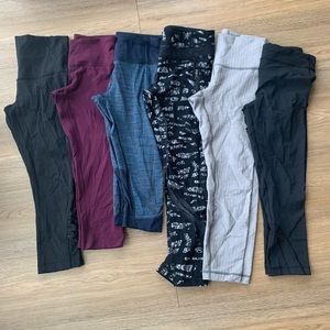 Women’s lululemon crop legging bundle